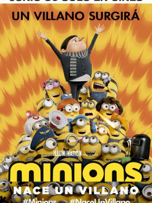 MINIONS NACE UN VILLANO